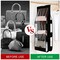 Hanging Handbag Organizer Dust-Proof Storage Holder Bag Wardrobe Closet for Purse Clutch with 6 Larger Pockets (